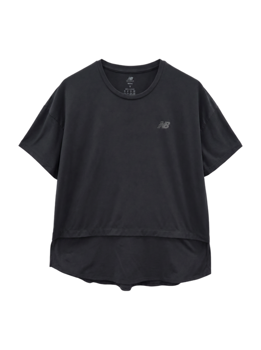 Seasonal Drapy オーバーサイズドショートスリーブTシャツ