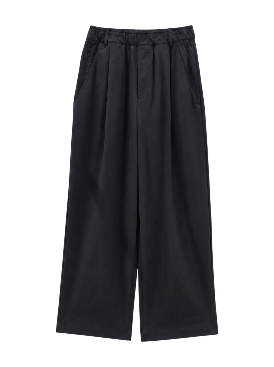NB GREY ワイドパンツ