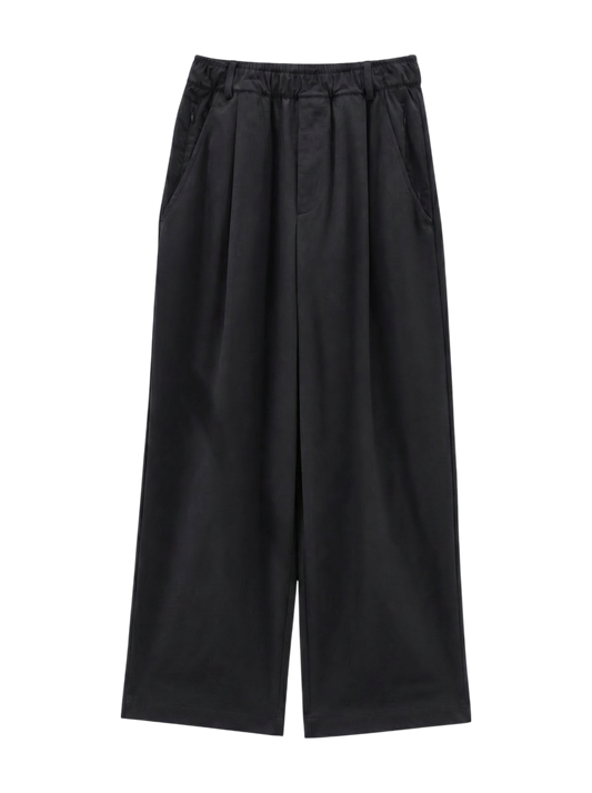 NB GREY ワイドパンツ