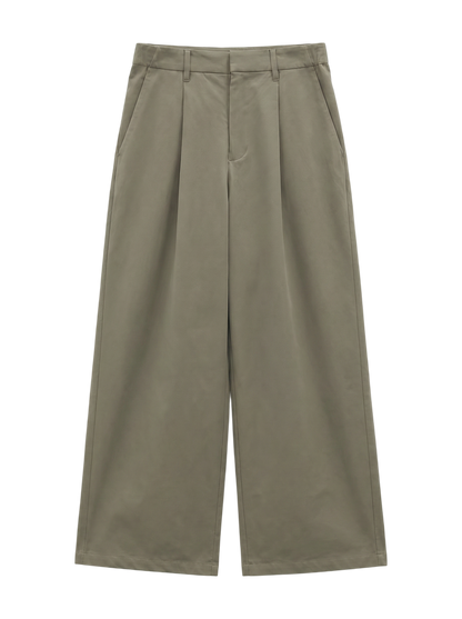 MET24 Tuck Wide Pants