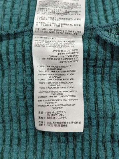 Heat Grid クオータージップトップ