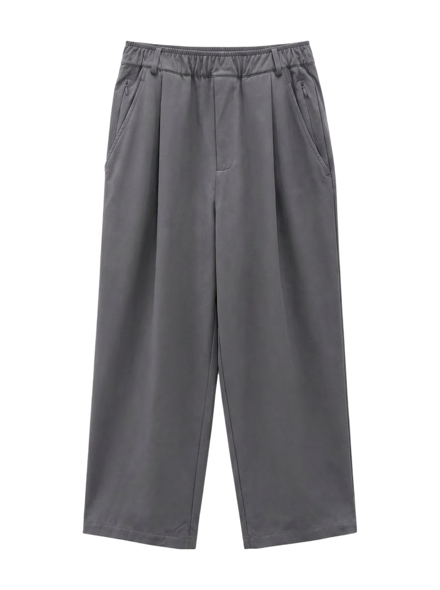 NB GREY ワイド パンツ