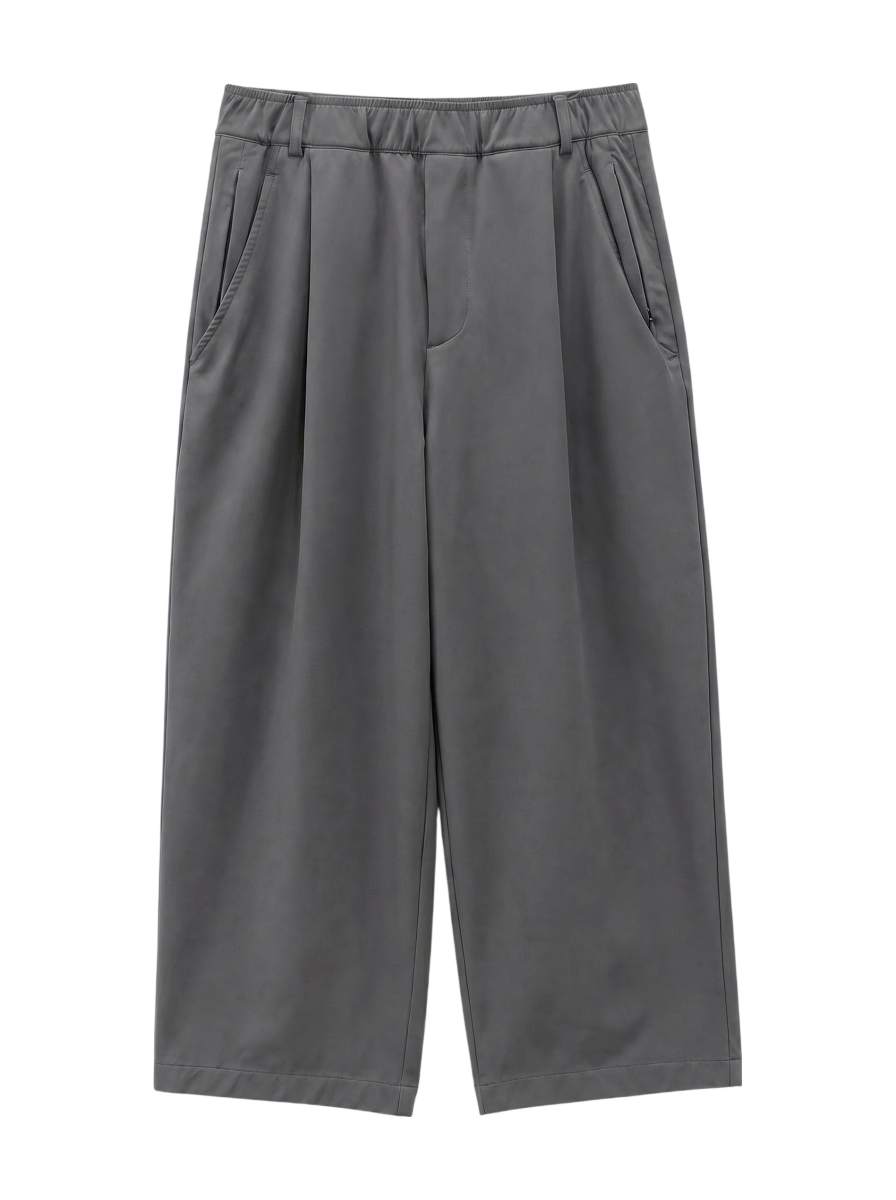 NB GREY ワイド パンツ