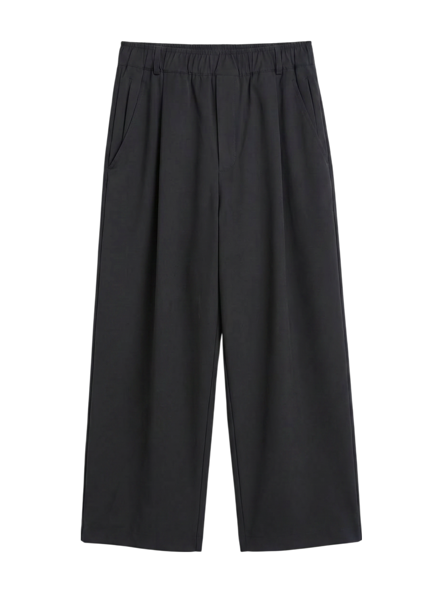 NB GREY ワイドパンツ