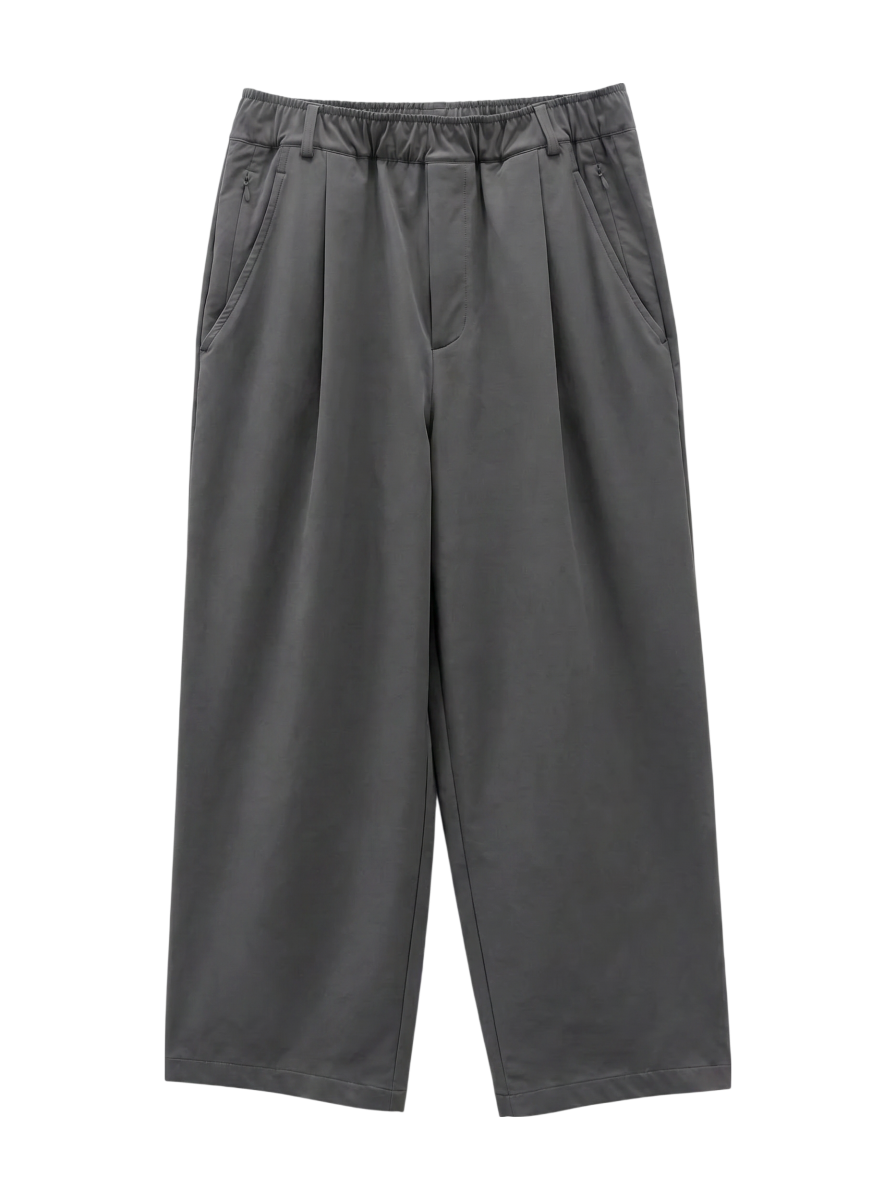 NB GREY ワイド パンツ
