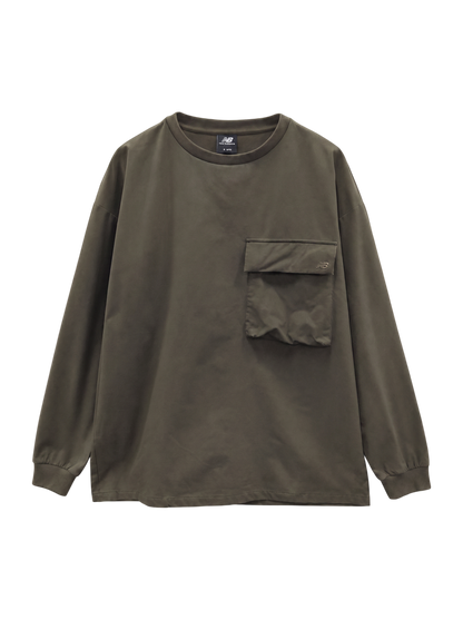 MFO ダブルクロス　ポケットロングスリーブTシャツ