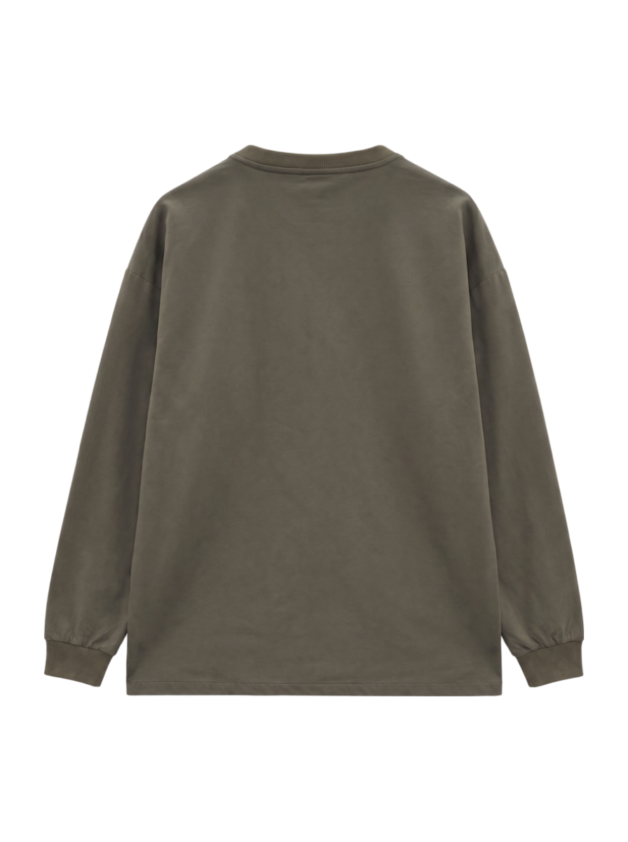 MFO ダブルクロス　ポケットロングスリーブTシャツ