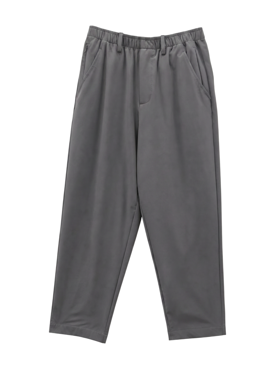 NB GREY テーパードパンツ