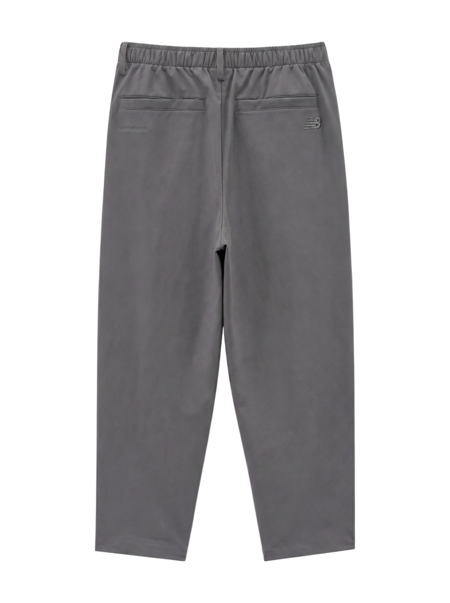 NB GREY テーパードパンツ
