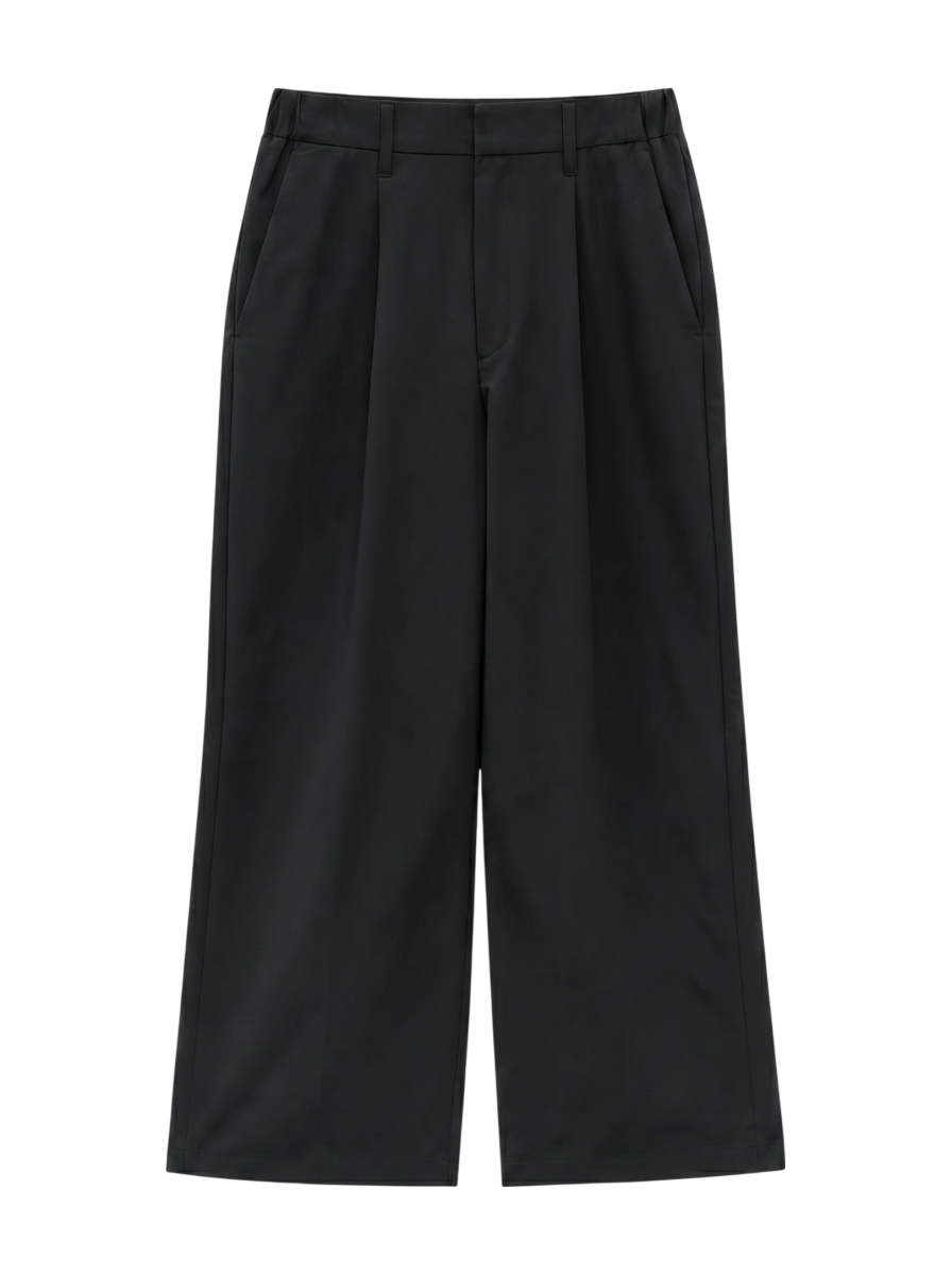 MET24 Tuck Wide Pants