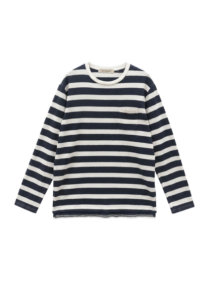 REVEAL LONG SLEEVE STRIPE T-SHIRT