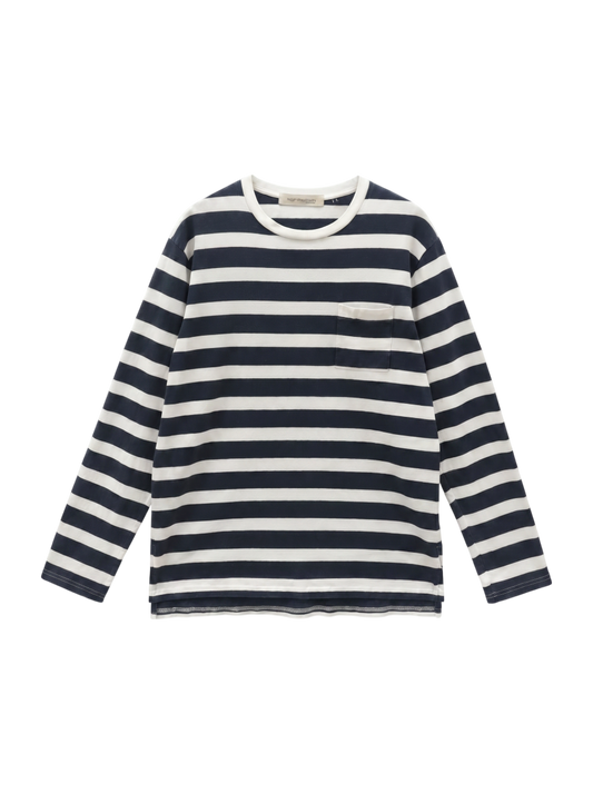 REVEAL LONG SLEEVE STRIPE T-SHIRT