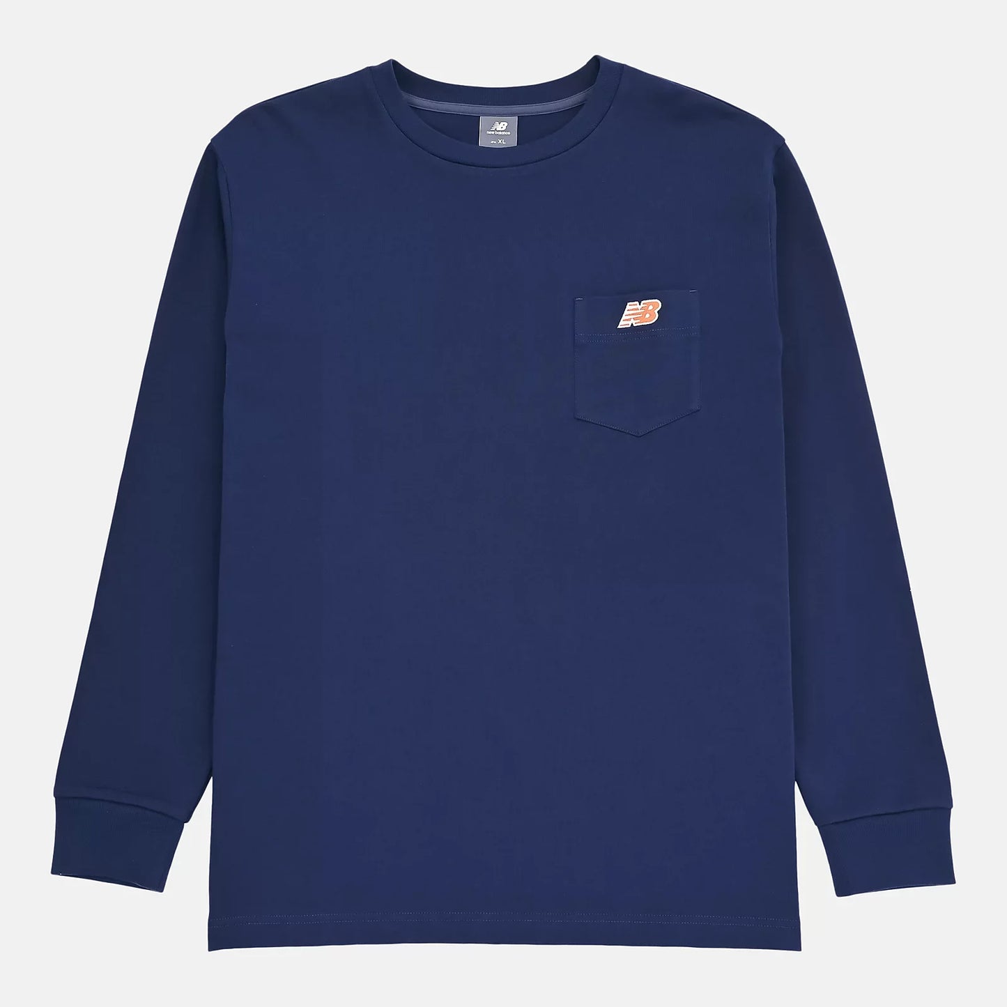 NB刺繍ポケットロングスリーブTシャツ