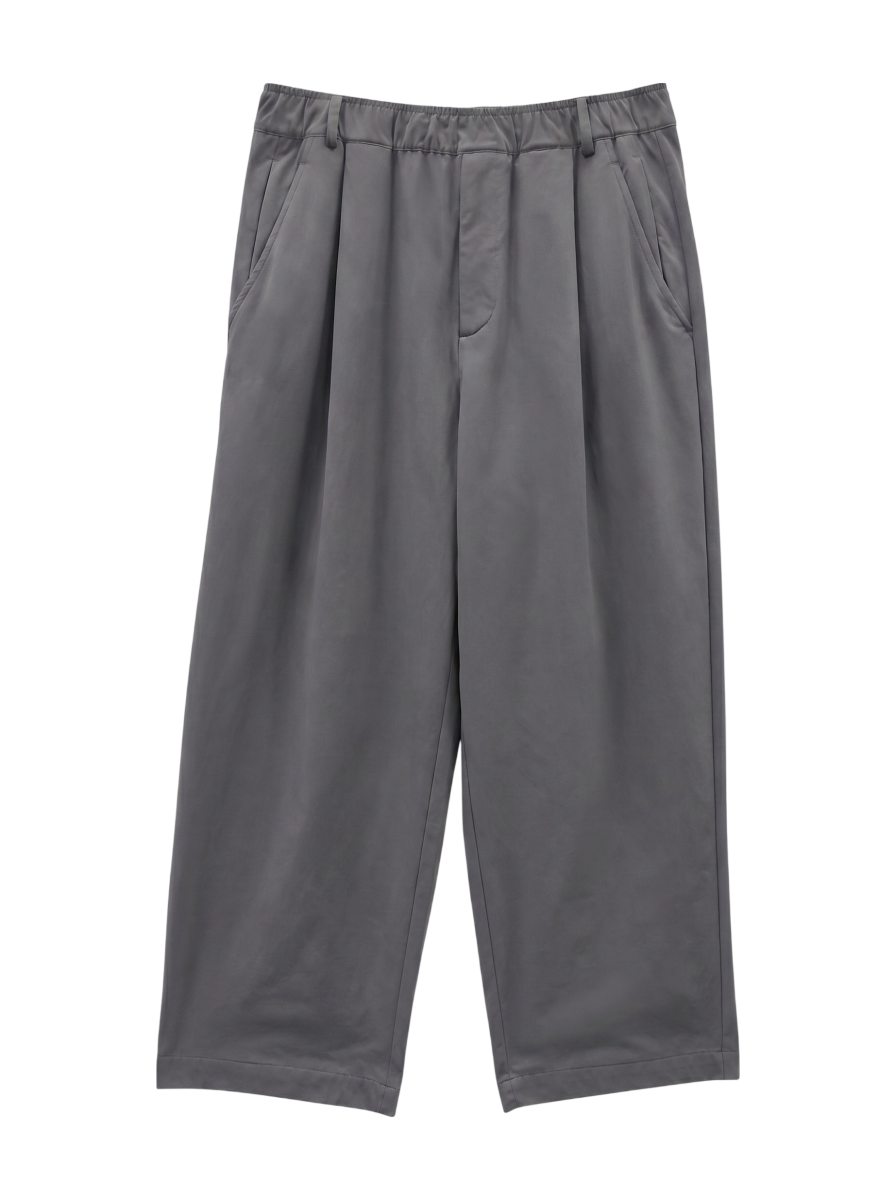 NB GREY ワイド パンツ
