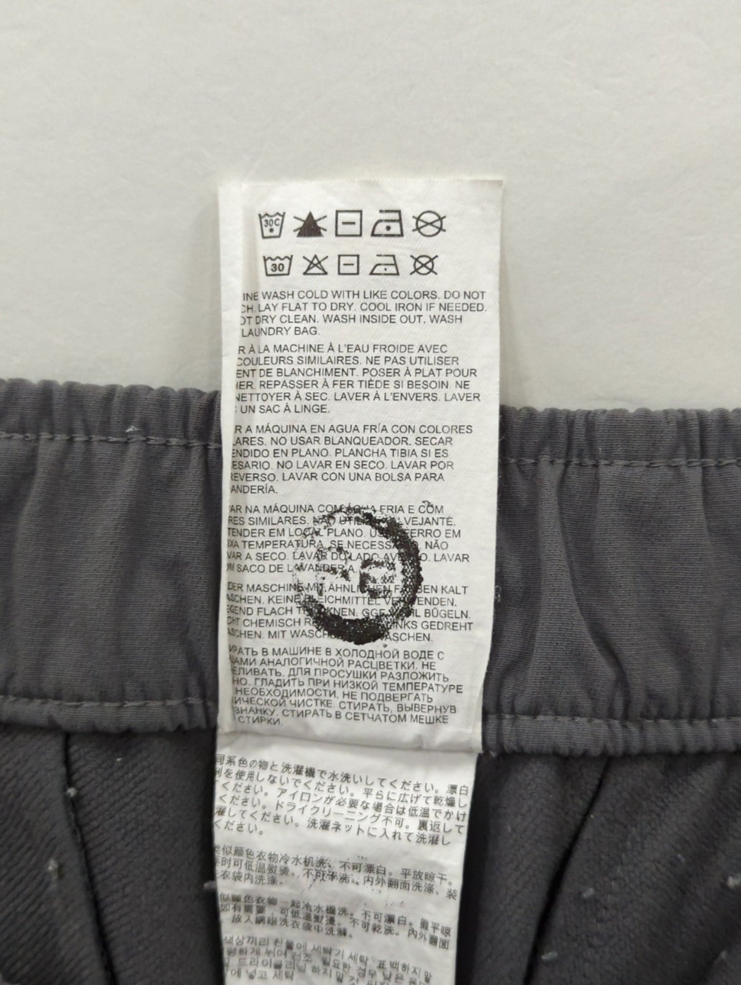 NB GREY ワイド パンツ
