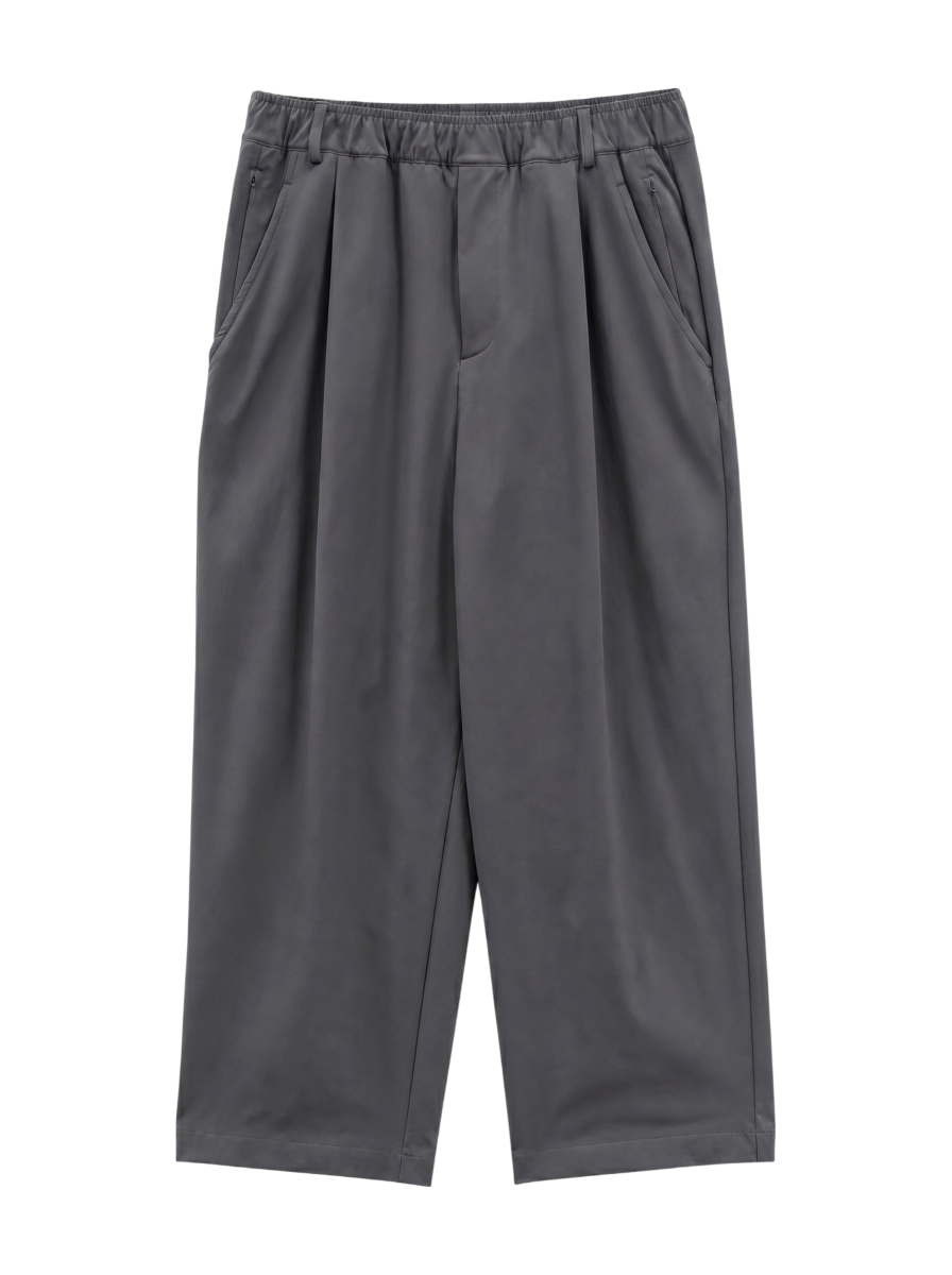 NB GREY ワイド パンツ