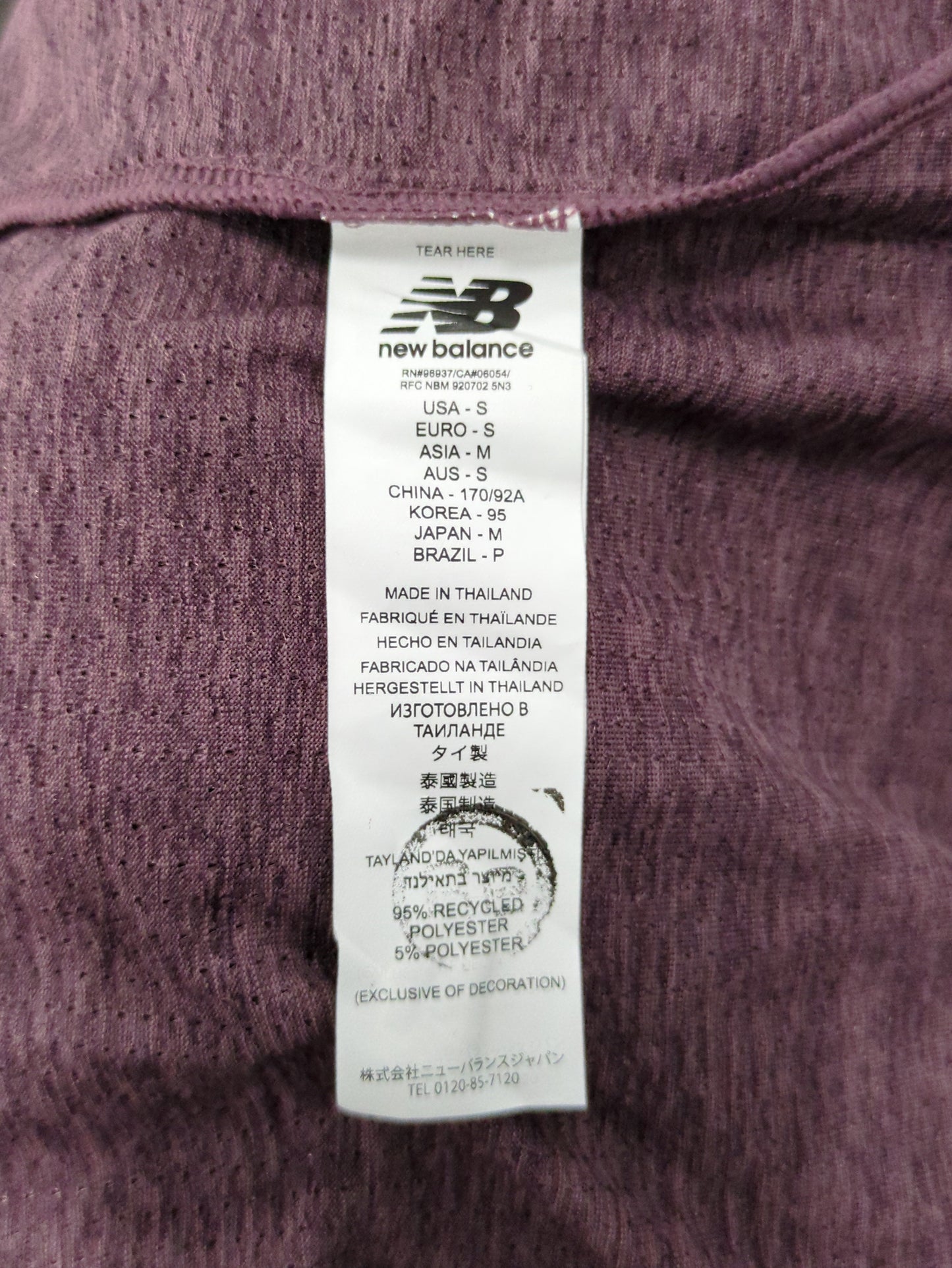 Athletics ランロングスリーブTシャツ