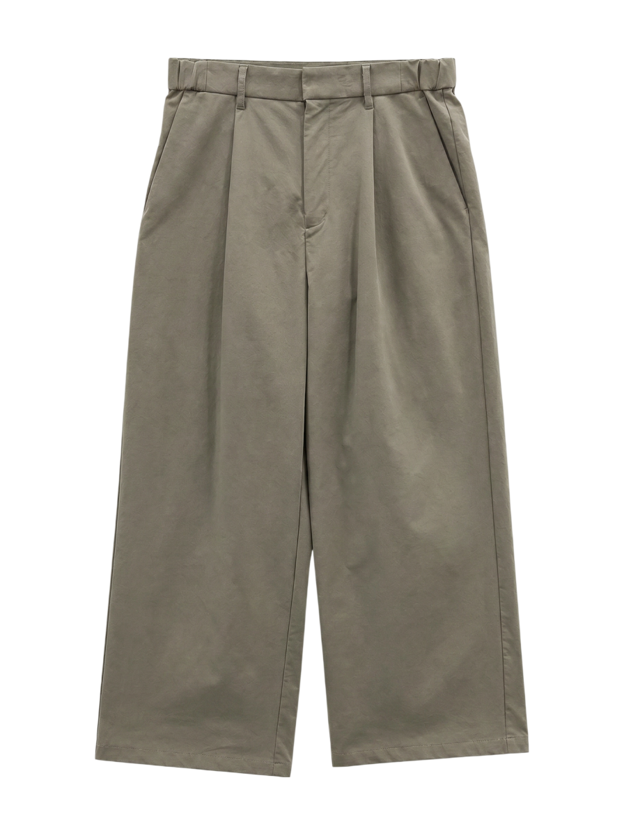 MET24 Tuck Wide Pants