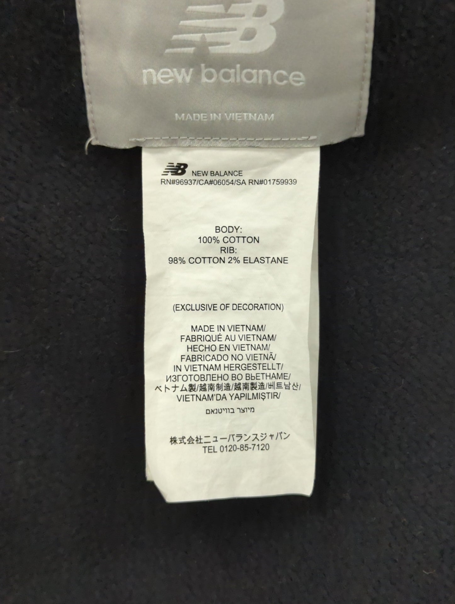 NB Grey クルースウェットシャツ