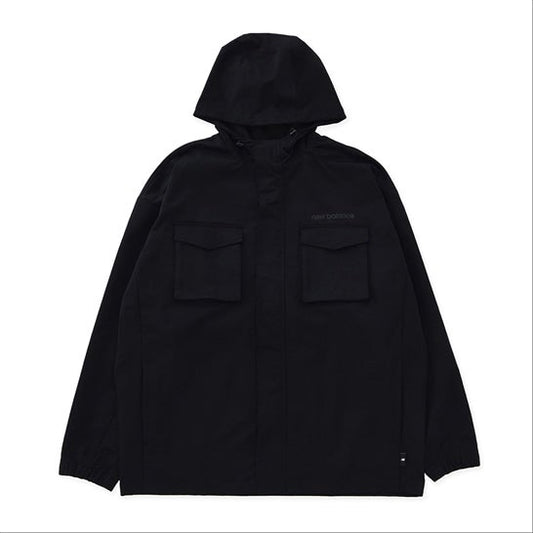 フーデッド ウーブン ジャケット