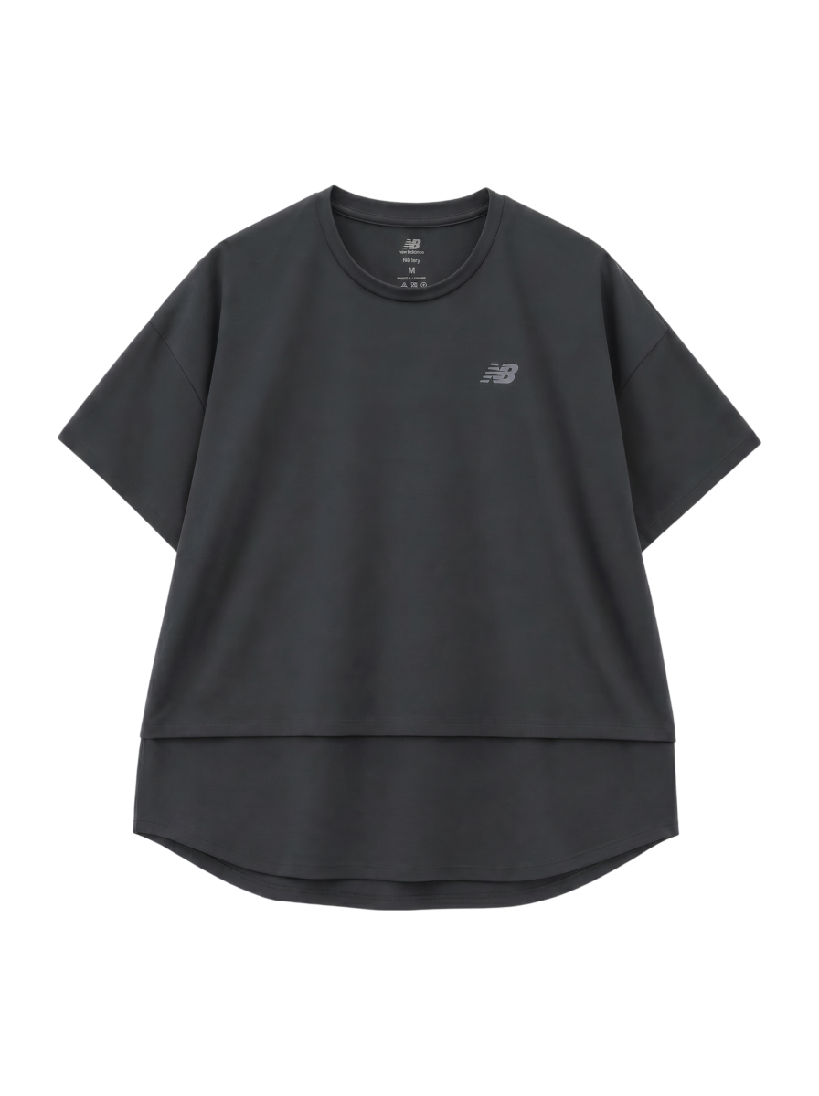 Seasonal Drapy オーバーサイズドショートスリーブTシャツ