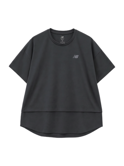 Seasonal Drapy オーバーサイズドショートスリーブTシャツ
