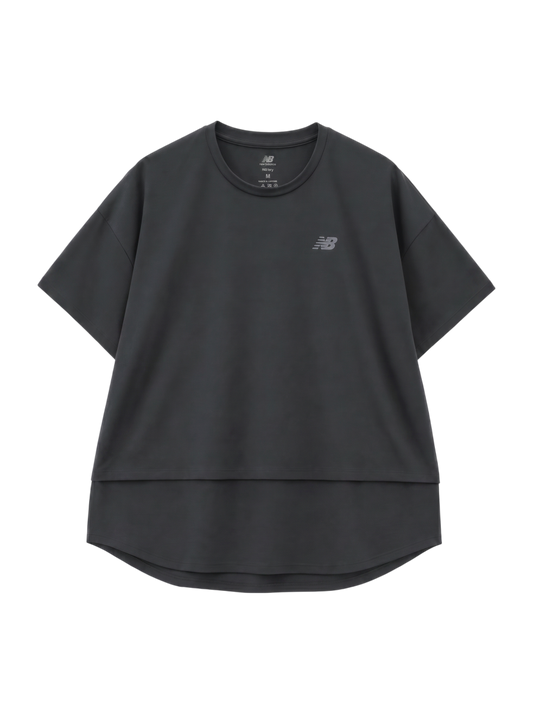 Seasonal Drapy オーバーサイズドショートスリーブTシャツ