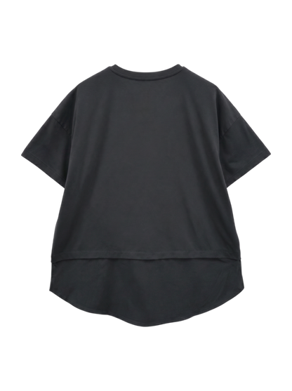 Seasonal Drapy オーバーサイズドショートスリーブTシャツ