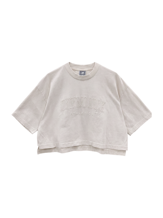 エンボスグラフィック ジャージショートスリーブTシャツ