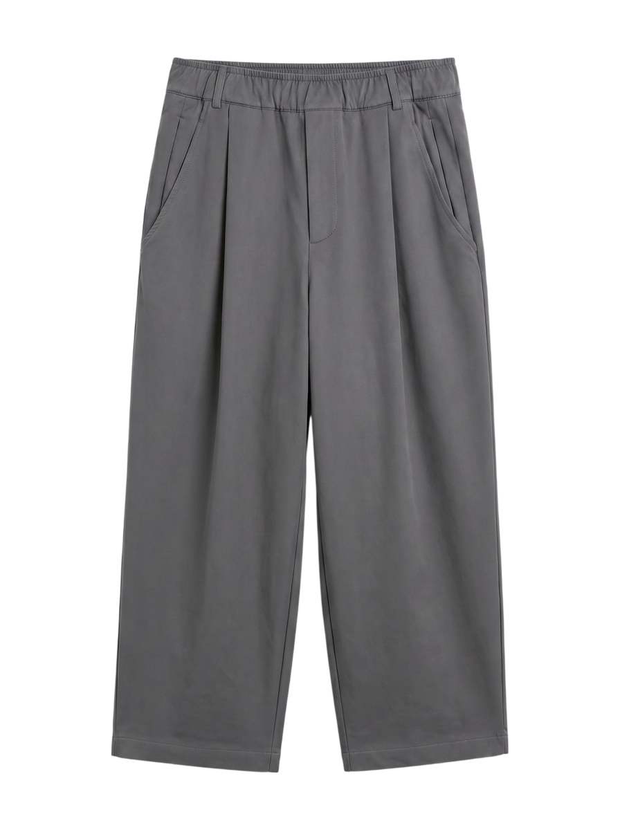 NB GREY ワイド パンツ