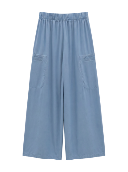 NB GREY ワイドパンツ