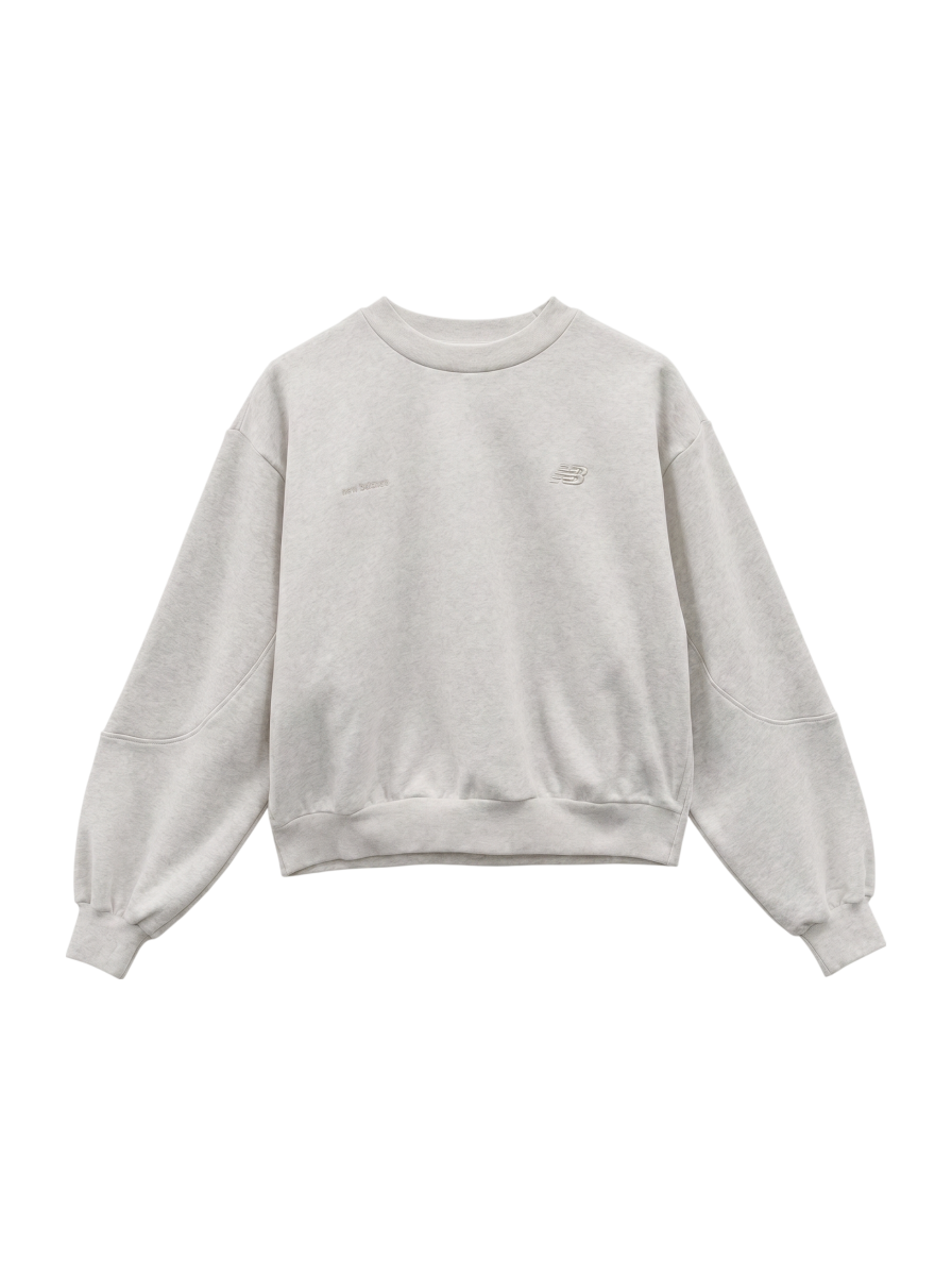 NB Grey クルースウェットシャツ