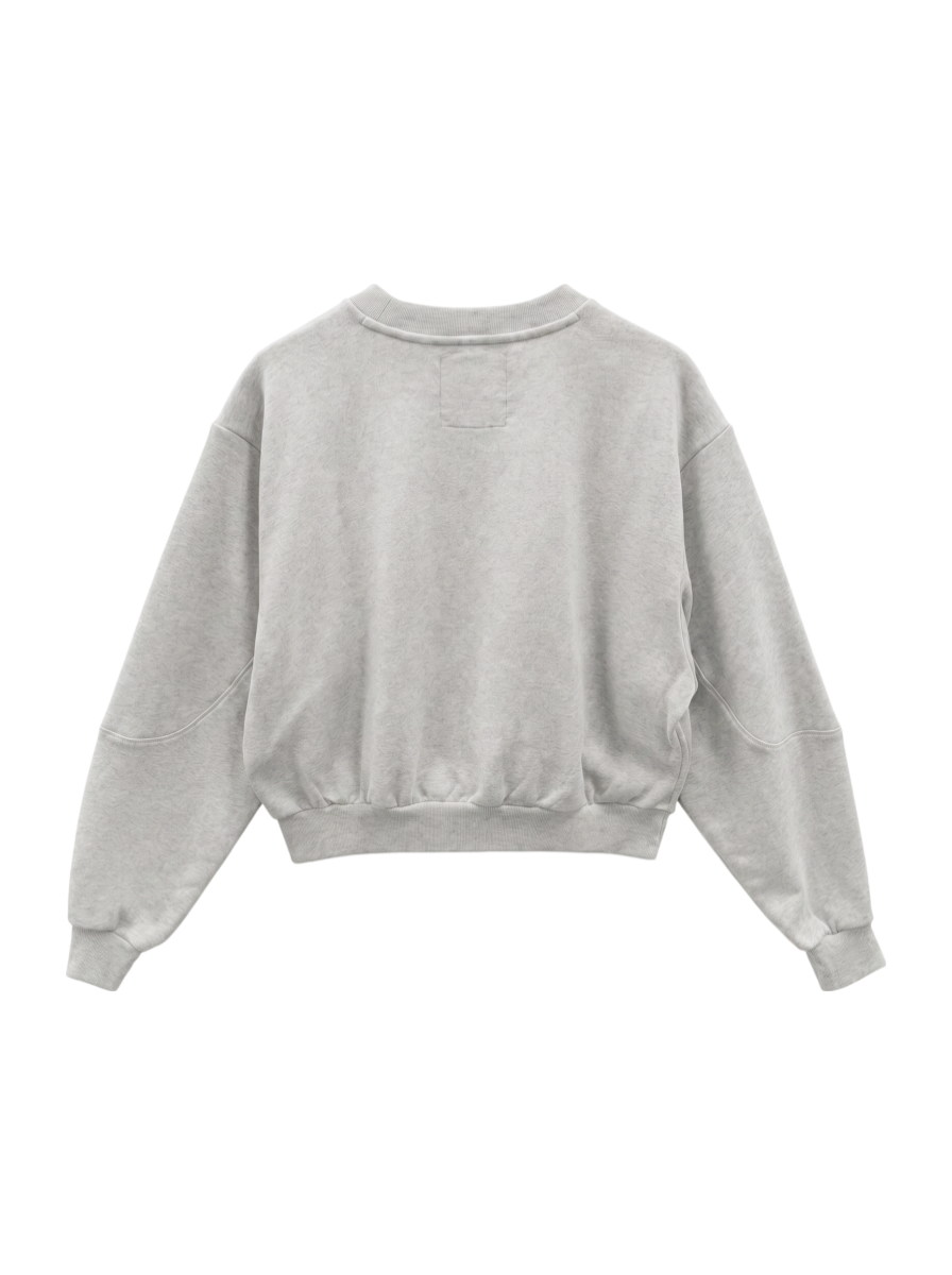 NB Grey クルースウェットシャツ