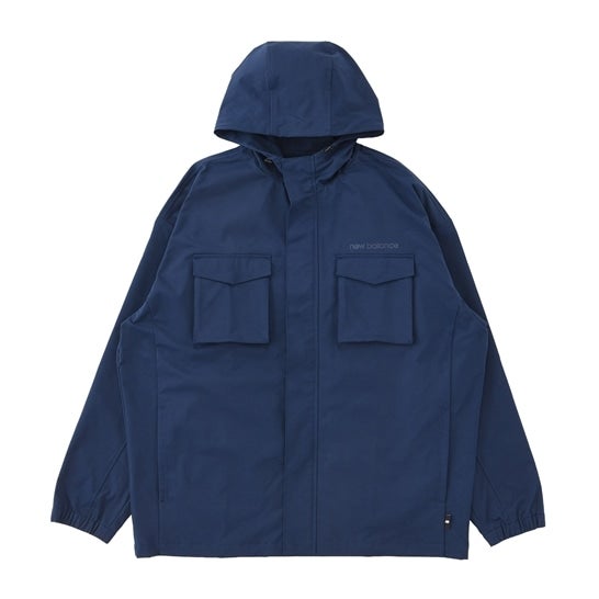 フーデッド ウーブン ジャケット