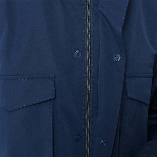 フーデッド ウーブン ジャケット