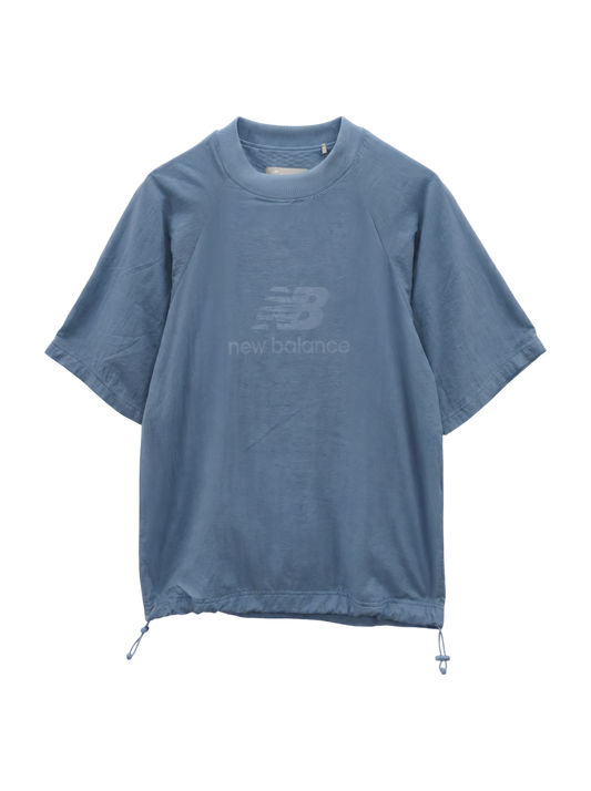 NB Grey ウーブン Tシャツ