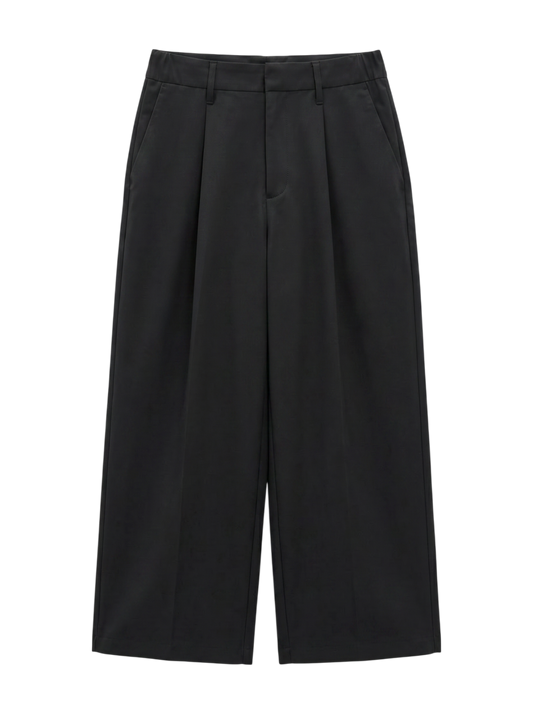 MET24 Tuck Wide Pants