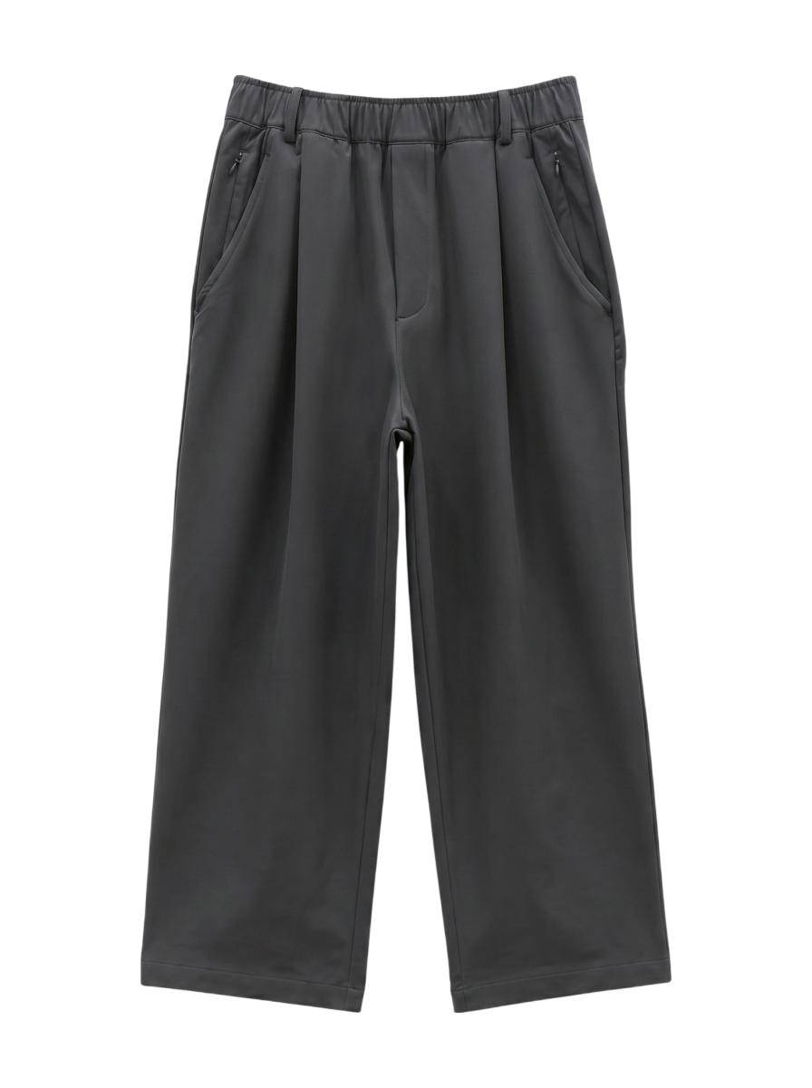 NB GREY ワイド パンツ