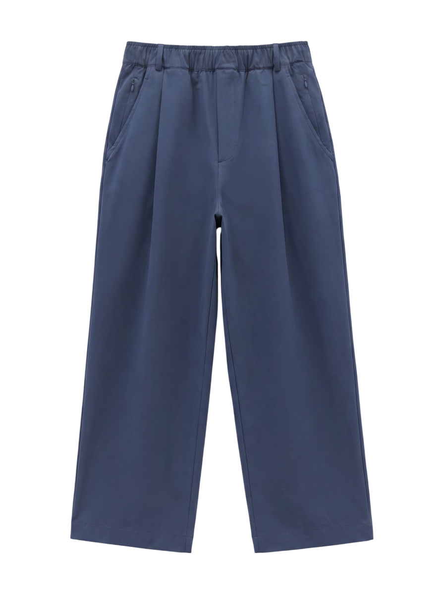 NB GREY ワイドパンツ