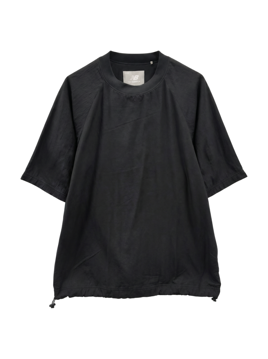 NB Grey ウーブン Tシャツ