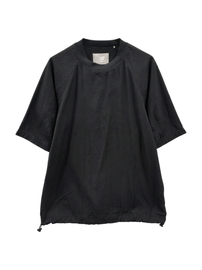 NB Grey ウーブン Tシャツ