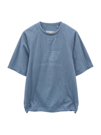 NB Grey ウーブン Tシャツ