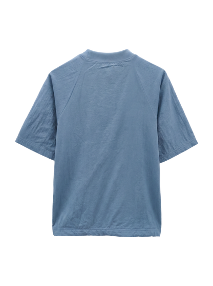 NB Grey ウーブン Tシャツ