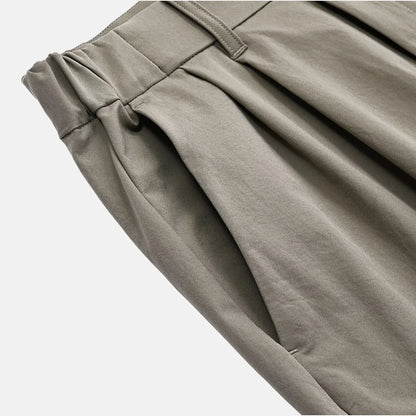 MET24 Tuck Slim Tapered Pants