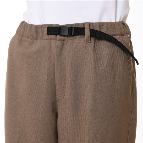 MFOウィメンズ ウールライクテーパードパンツ