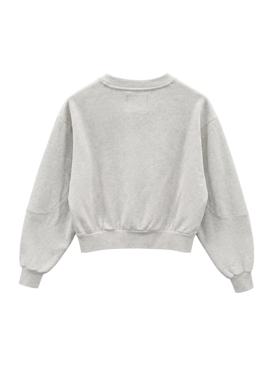 NB Grey クルースウェットシャツ