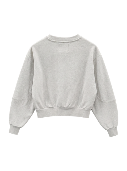 NB Grey クルースウェットシャツ