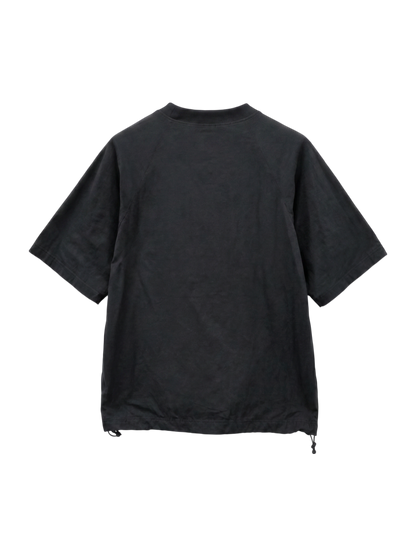 NB Grey ウーブン Tシャツ