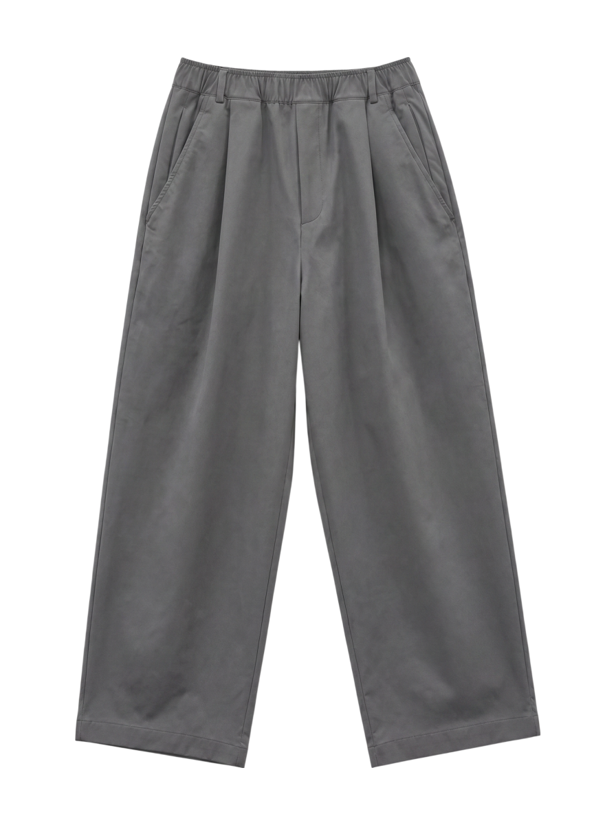 NB GREY ワイド パンツ