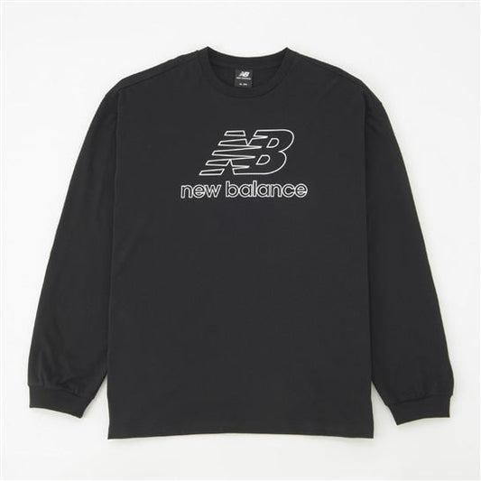 スタックドロゴロングスリーブTシャツ